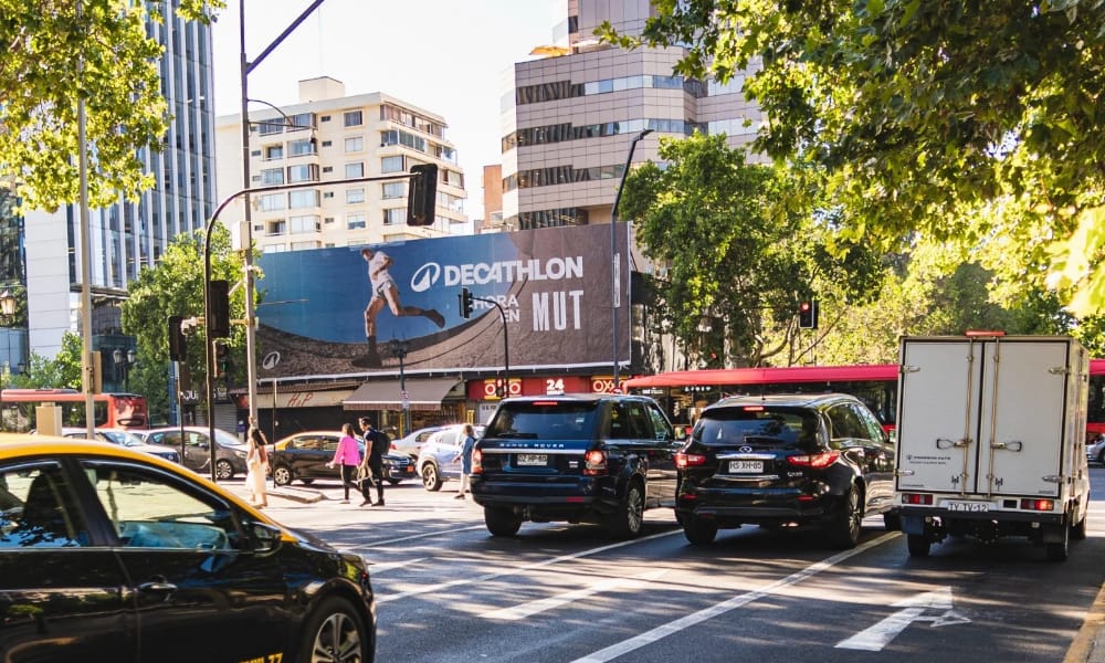 deporte y publicidad exterior